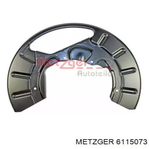 3D0615311C VAG Proteção do freio de disco dianteiro esquerdo