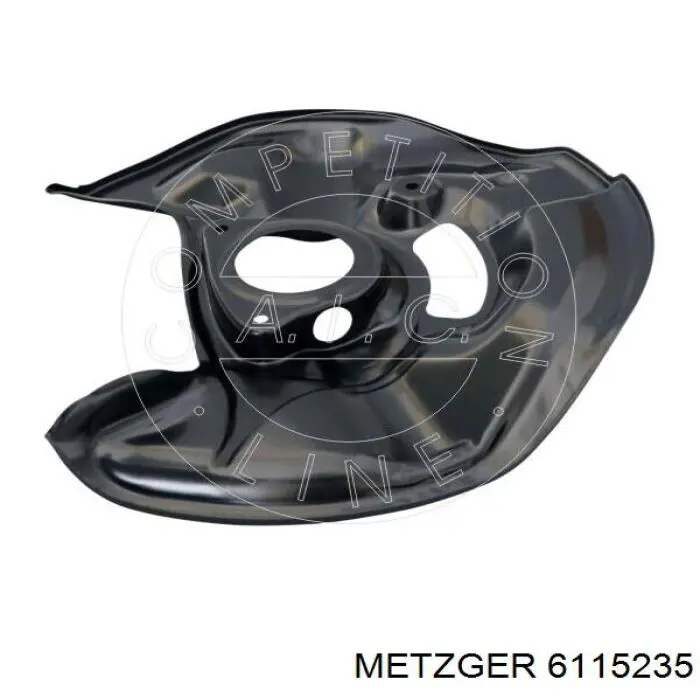 Compre A2104211020 Mercedes Proteção do freio de disco dianteiro esquerdo
