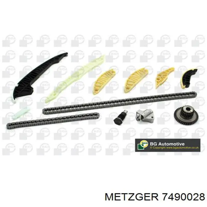 Cadeia do mecanismo de distribuição de gás, kit Metzger 7490028 preço, a partir de 163,67 USD