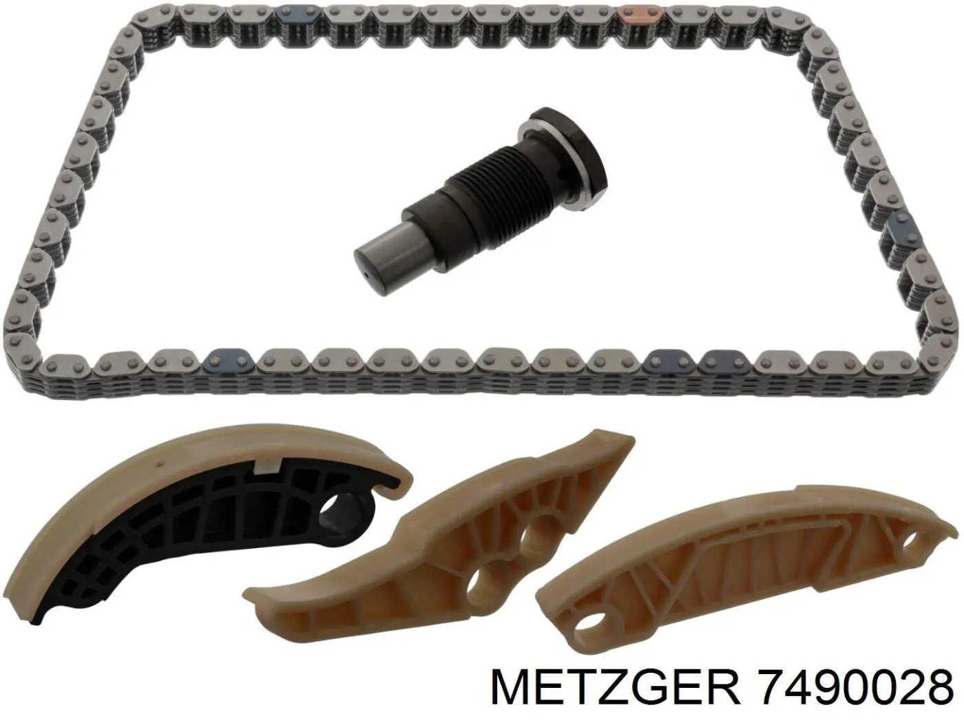 7490028 Metzger Cadeia do mecanismo de distribuição de gás, kit