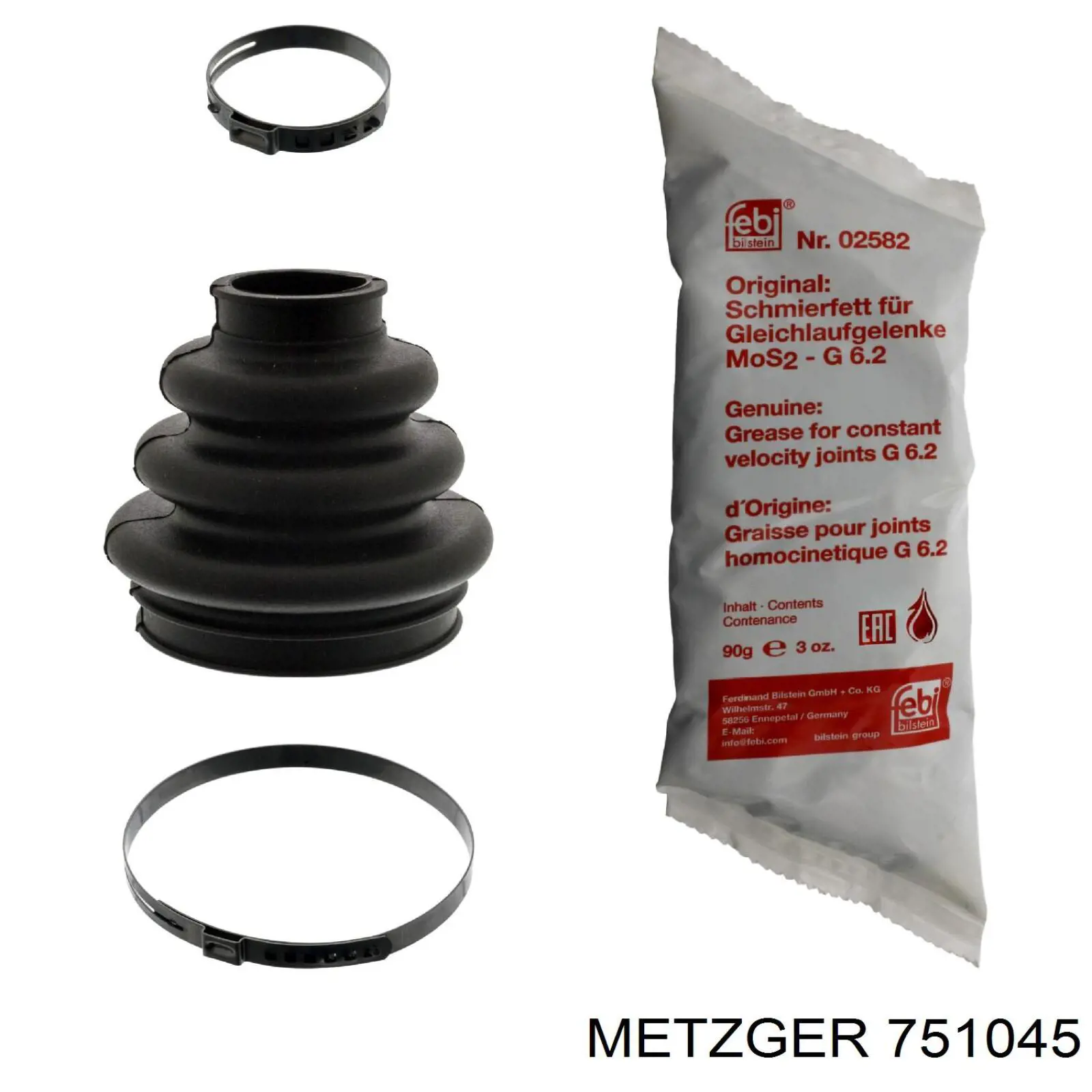 Compre 33217572441 BMW Bota de proteção externa de junta homocinética do semieixo traseiro