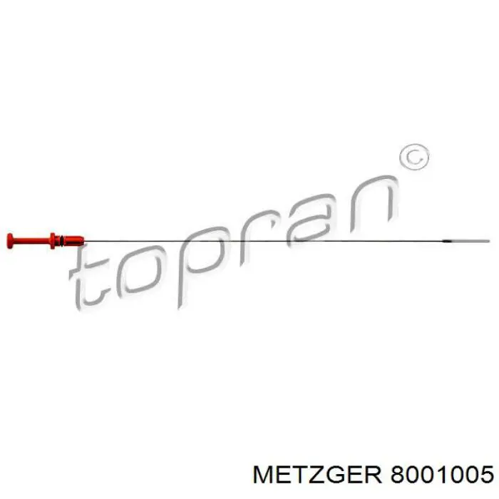 Sonda (indicador) do nível de óleo no motor Metalcaucho 39587 preço, a partir de 4,71 USD