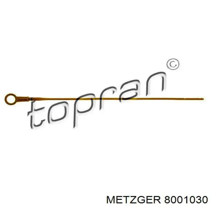 Sonda (indicador) do nível de óleo no motor Metzger 8001030 preço, a partir de 5,26 USD