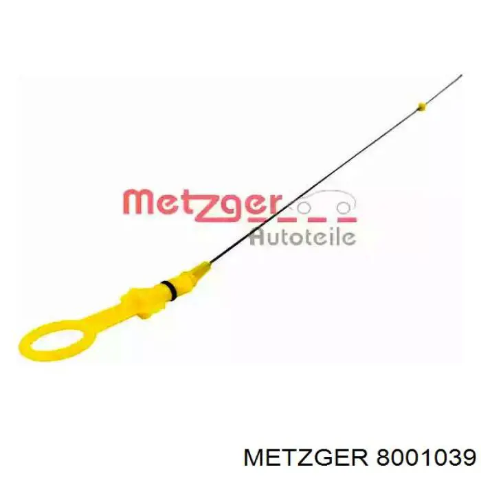 Sonda (indicador) do nível de óleo no motor MG8001039 Metzger