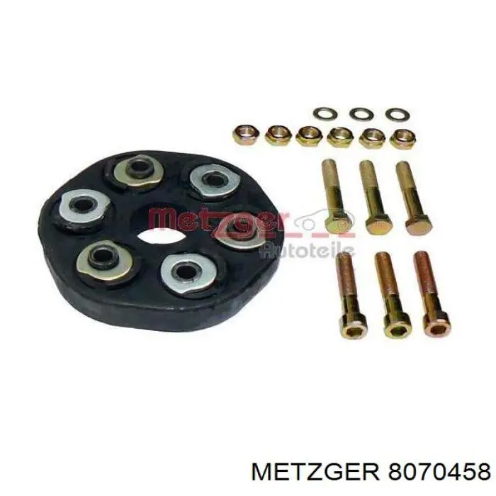 Compre 8070458 Metzger Acoplamento elástico dianteiro do veio de transmissão