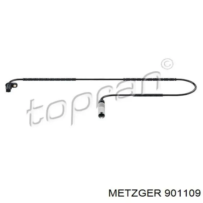 901109 Metzger Sensor dianteiro de sinalização de estacionamento (sensor de estacionamento)