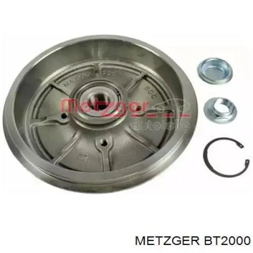 Compre 424750 Peugeot/Citroen Tambor do freio traseiro