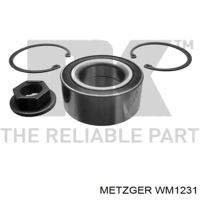 Rolamento de cubo dianteiro Metzger WM1231 preço, a partir de 33,45 USD