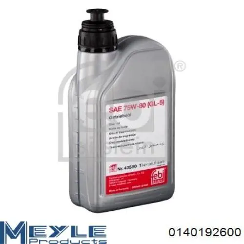 Óleo de transmissão MOBILUBE1SHC75W901L Mobil