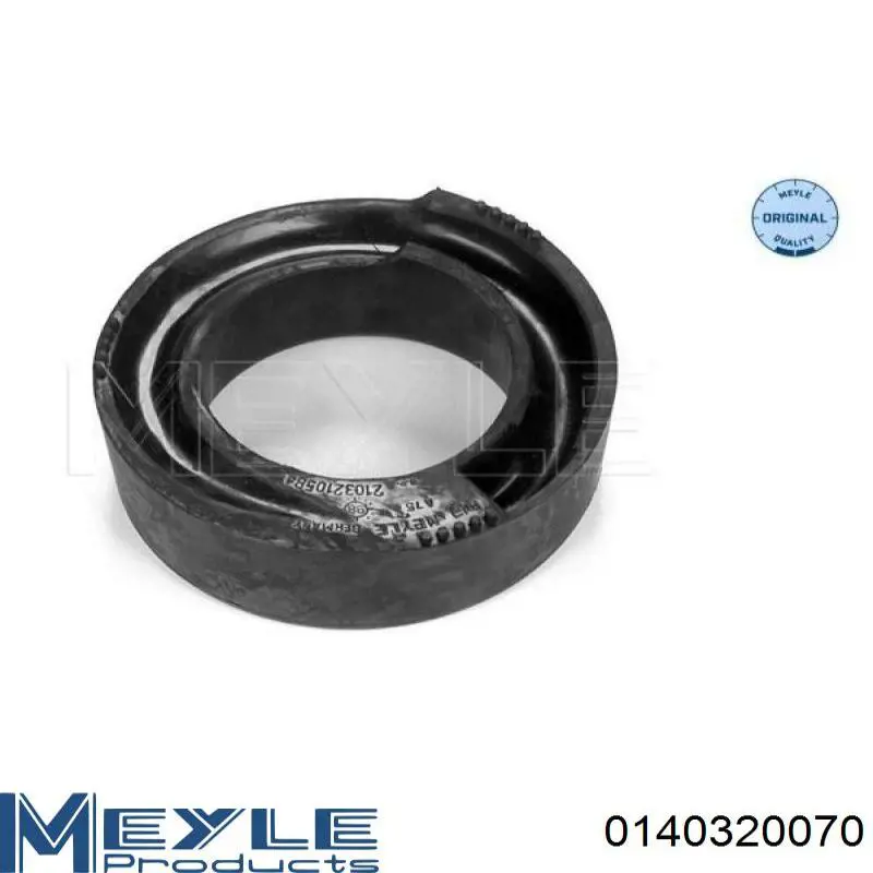 Compre 0140320070 Meyle Espaçador (anel de borracha) da mola dianteira superior