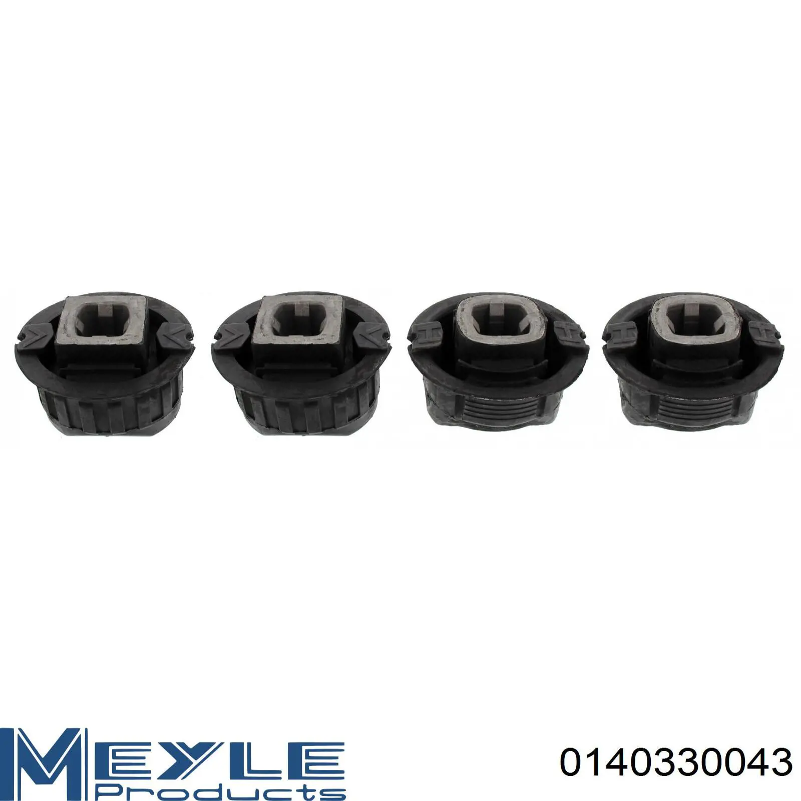 Bloco silencioso (coxim) de viga dianteira (de plataforma veicular) Meyle 0140330043 preço, a partir de 12,26 USD