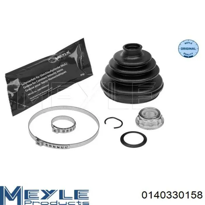 Compre 0140330158 Meyle Botas de proteção de Juntas homocinéticas do semieixo dianteiro, kit