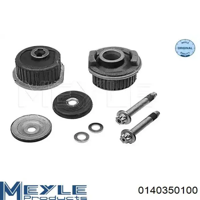 Bloco silencioso de viga traseira (de plataforma veicular) Meyle 0140350100 preço, a partir de 70,82 USD