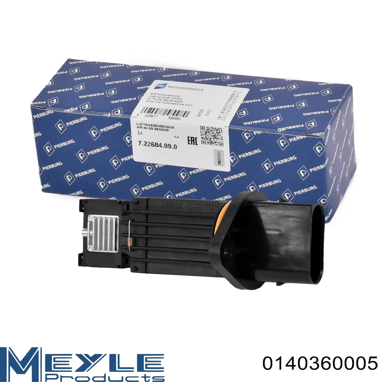 Compre EPBMFT5V039H NGK Sensor de fluxo (consumo) de ar, medidor de consumo M.A.F. - (Mass Airflow)