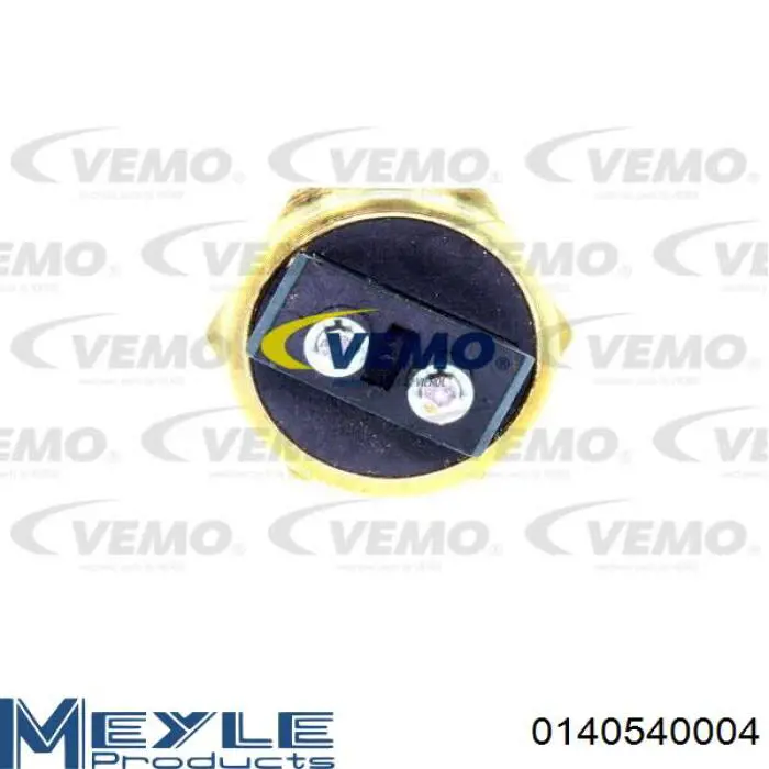 Sensor de temperatura do fluido de esfriamento (de ativação de ventilador do radiador) 0140540004 Meyle