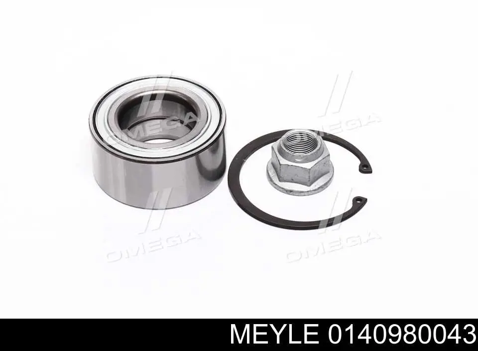 Rolamento de cubo dianteiro/traseiro Meyle 0140980043 preço, a partir de 33,08 USD