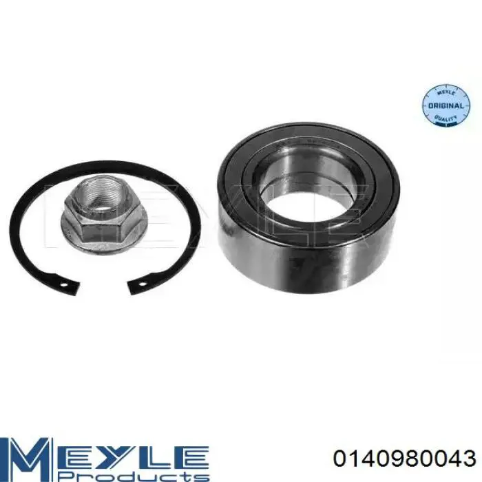 Compre 0140980043 Meyle Rolamento de cubo dianteiro/traseiro
