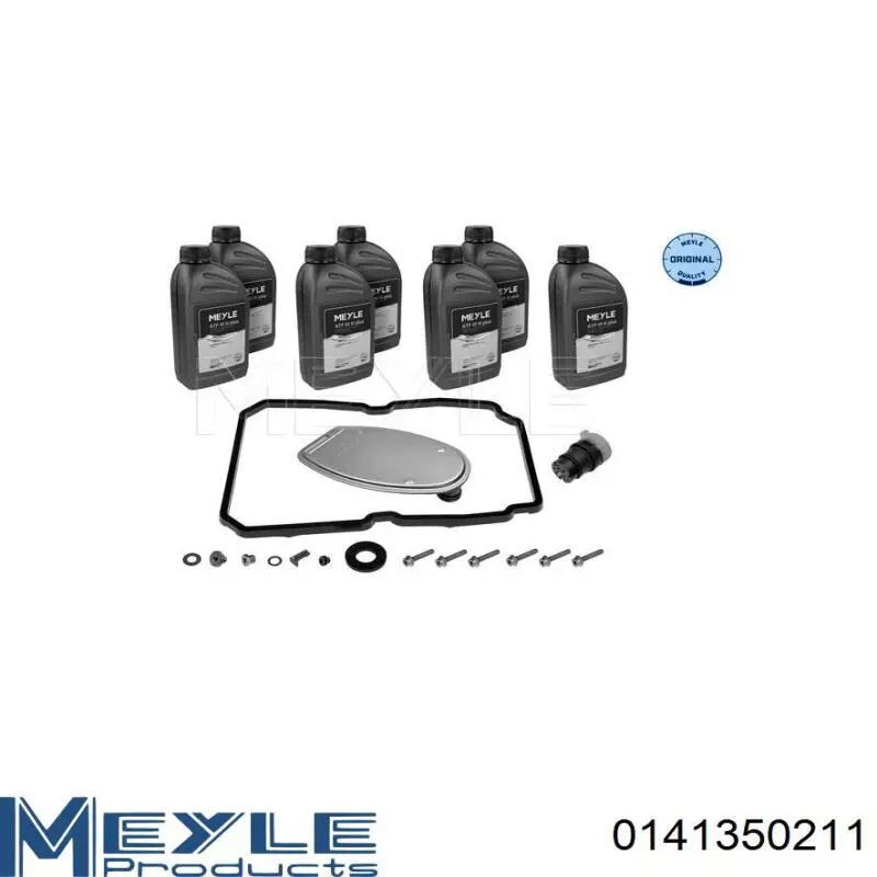 0141350211 Meyle Kit de serviço para a substituição de óleo na Caixa Automática de Mudança