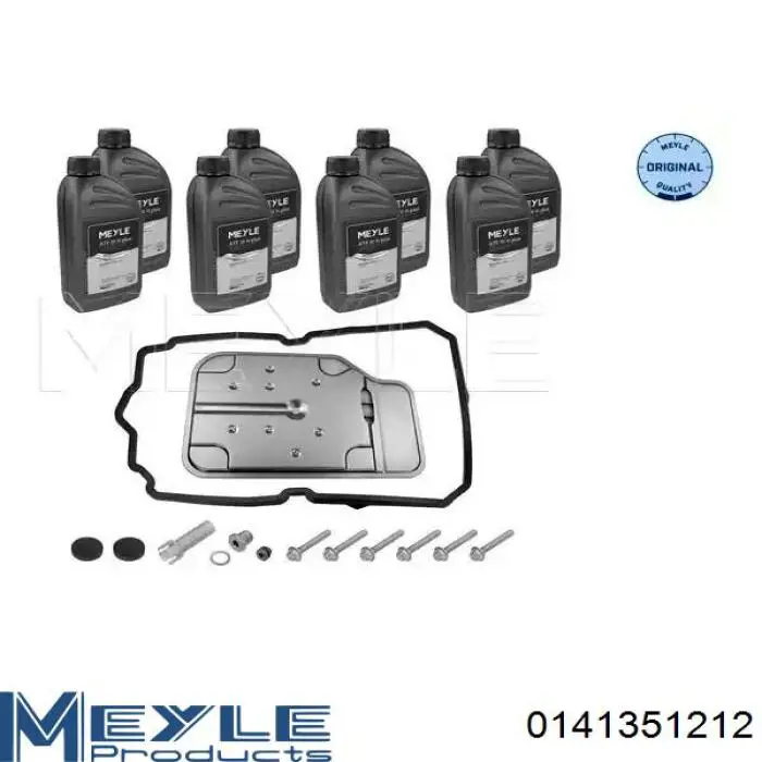 0141351212 Meyle Kit de serviço para a substituição de óleo na Caixa Automática de Mudança