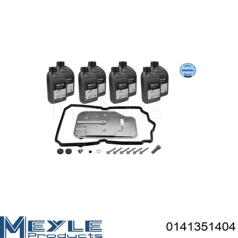 Kit de serviço para a substituição de óleo na Caixa Automática de Mudança Meyle 0141351404 preço, a partir de 232,07 USD