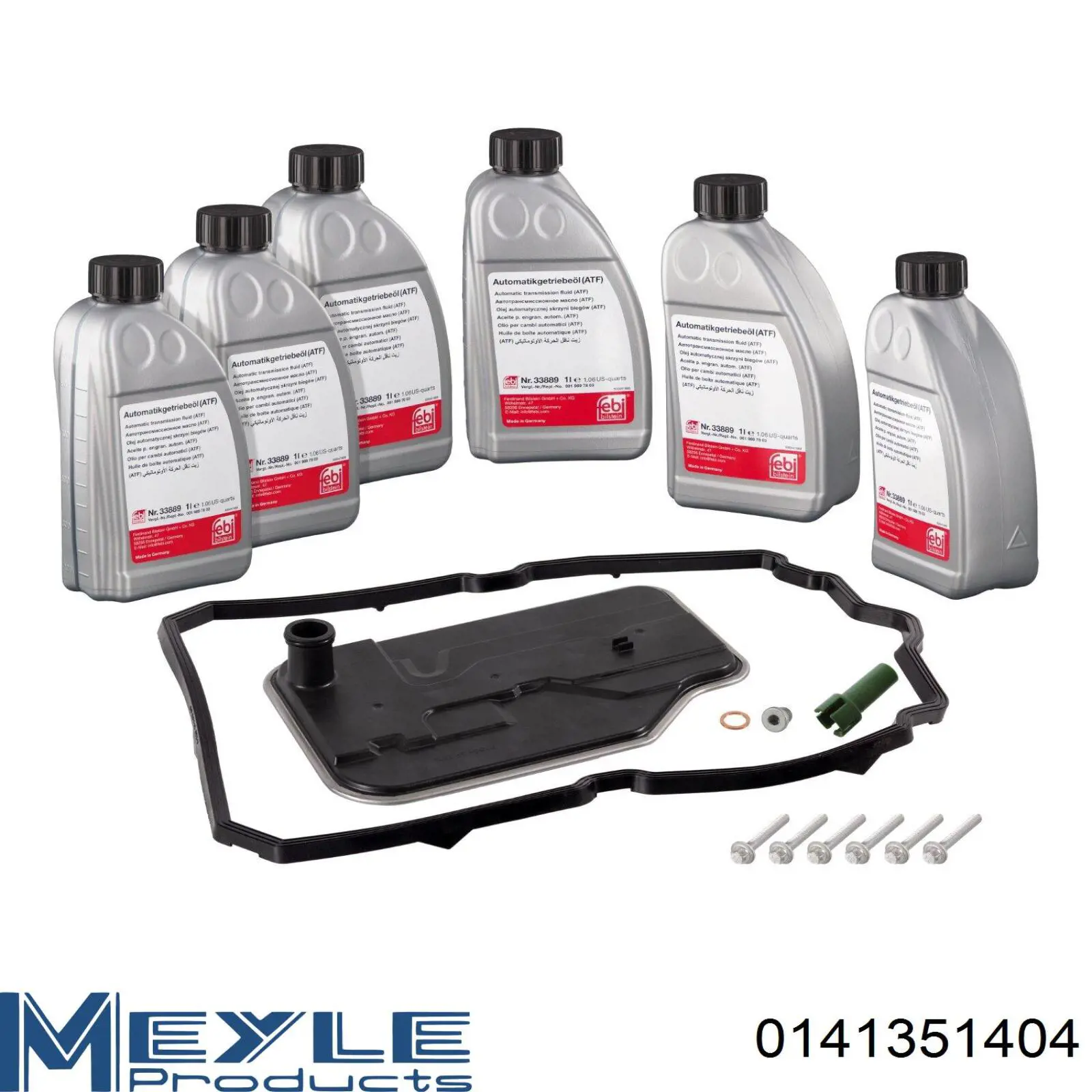 Compre 0141351404 Meyle Kit de serviço para a substituição de óleo na Caixa Automática de Mudança