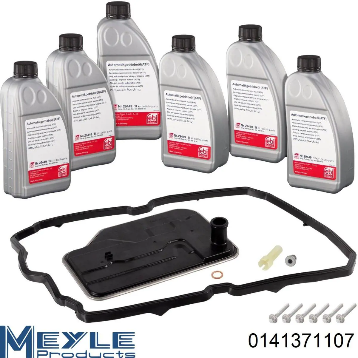 Filtro da Caixa Automática de Mudança Meyle 0141371107 preço, a partir de 44,23 USD