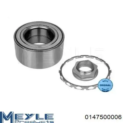 Compre 0147500006 Meyle Rolamento de cubo dianteiro/traseiro