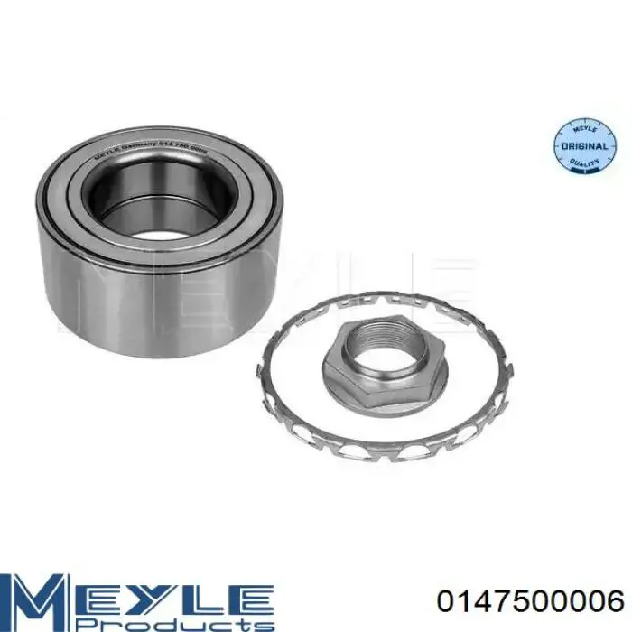 Rolamento de cubo dianteiro/traseiro Meyle 0147500006 preço, a partir de 44,79 USD