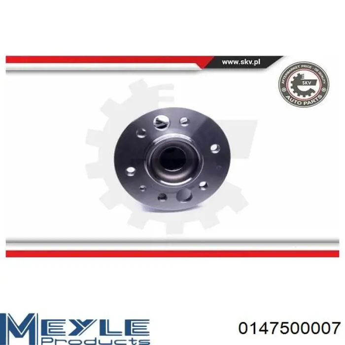 0147500007 Meyle Cubo traseiro