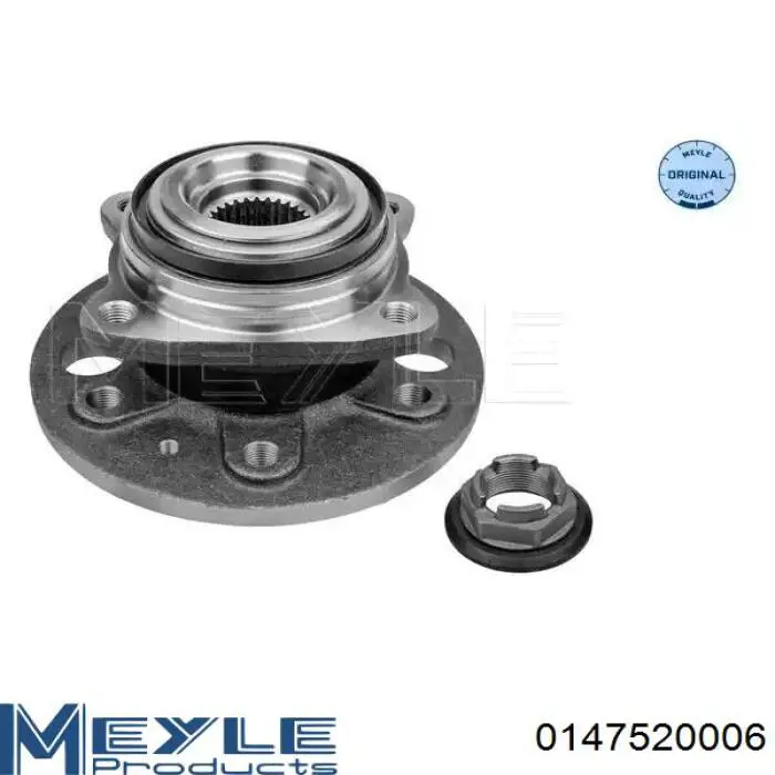 Cubo traseiro 9063500249 Mercedes