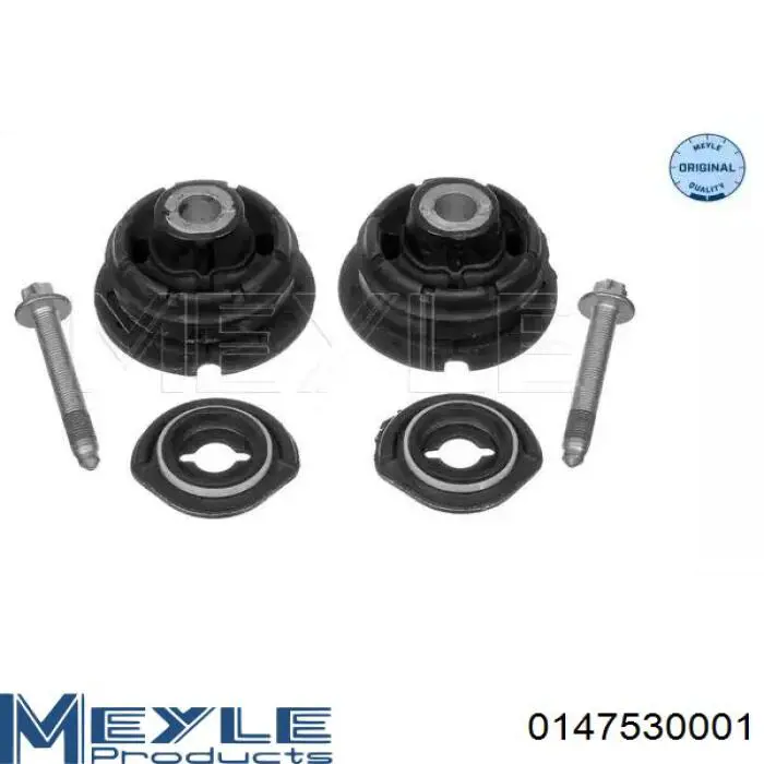 Bloco silencioso de viga traseira (de plataforma veicular) Meyle 0147530001 preço, a partir de 92,54 USD