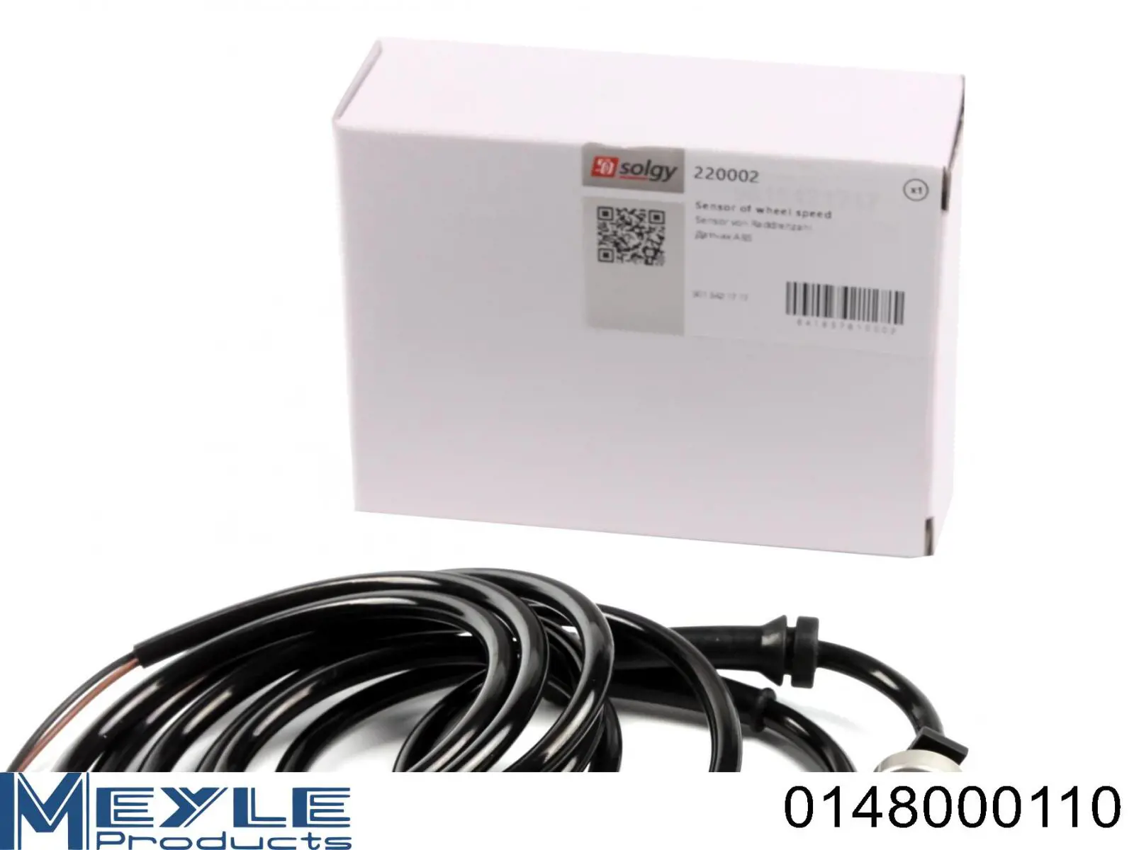 Sensor dianteiro de ABS 0148000110 Meyle