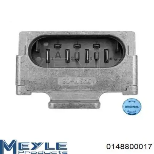 Compre 0148800017 Meyle Regulador de revoluções de ventilador de esfriamento (unidade de controlo)