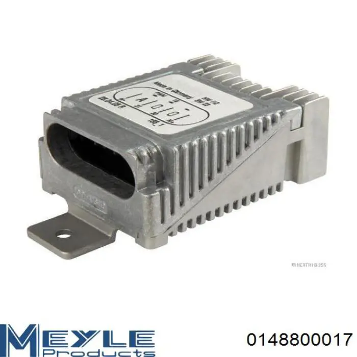 0148800017 Meyle Regulador de revoluções de ventilador de esfriamento (unidade de controlo)