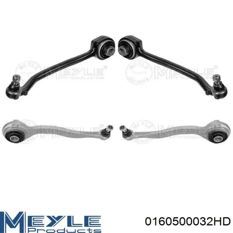 Compre 0160500032HD Meyle Braço oscilante superior direito de suspensão dianteira