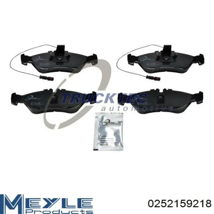 Compre 0252159218 Meyle Sapatas do freio traseiras de disco