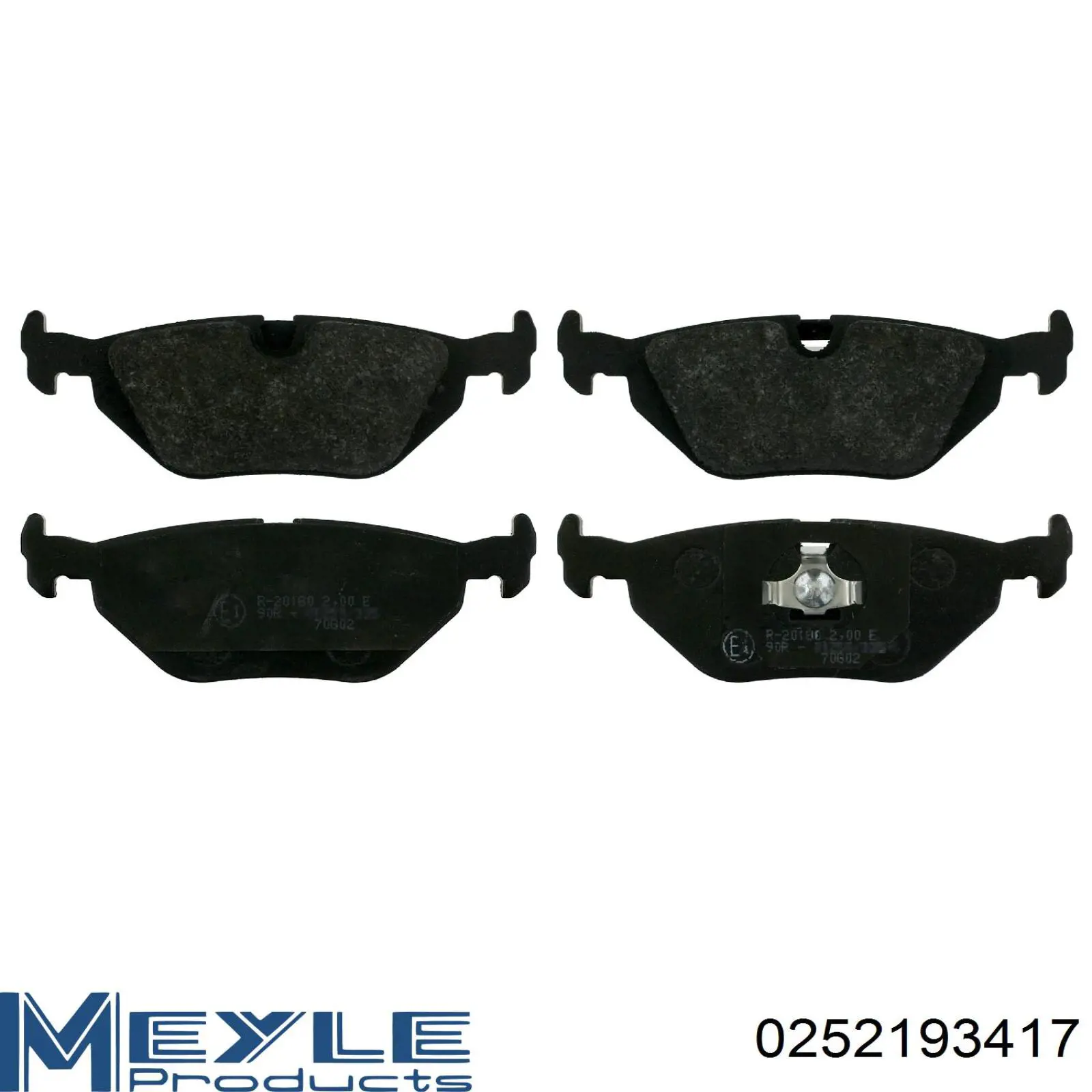 Sapatas do freio traseiras de disco Starline BDS270 preço, a partir de 23,91 USD