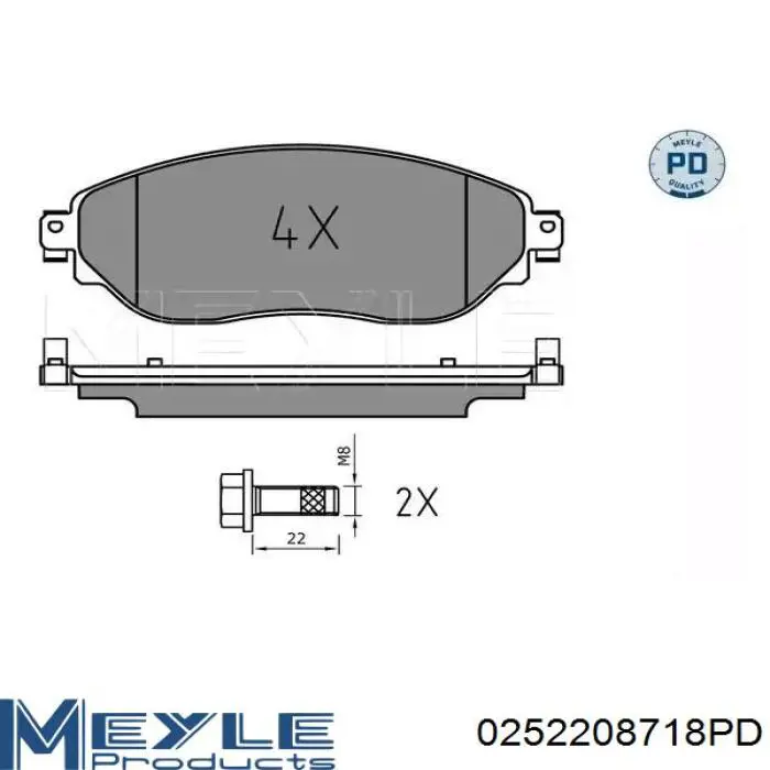 Compre 410607229R Renault (RVI) Sapatas do freio dianteiras de disco