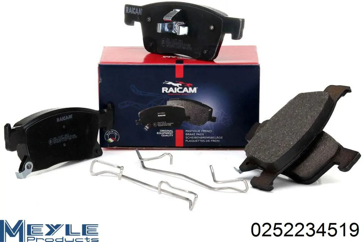 Compre 0252234519 Meyle Sapatas do freio dianteiras de disco