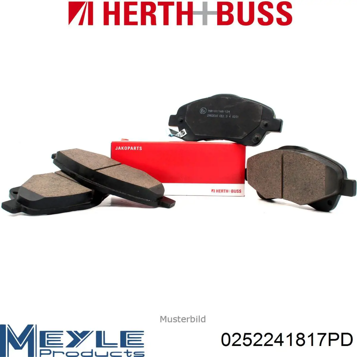 Sapatas do freio traseiras de disco GK1405 CTR
