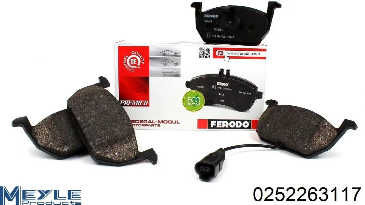 Compre 16960 Febi Sapatas do freio dianteiras de disco