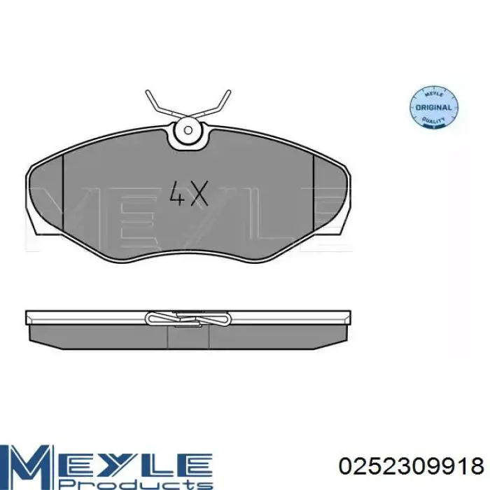 Compre 7711946181 Renault (RVI) Sapatas do freio dianteiras de disco