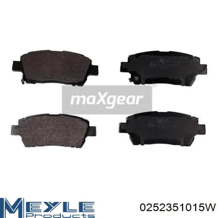 Sapatas do freio dianteiras de disco GK1022 CTR