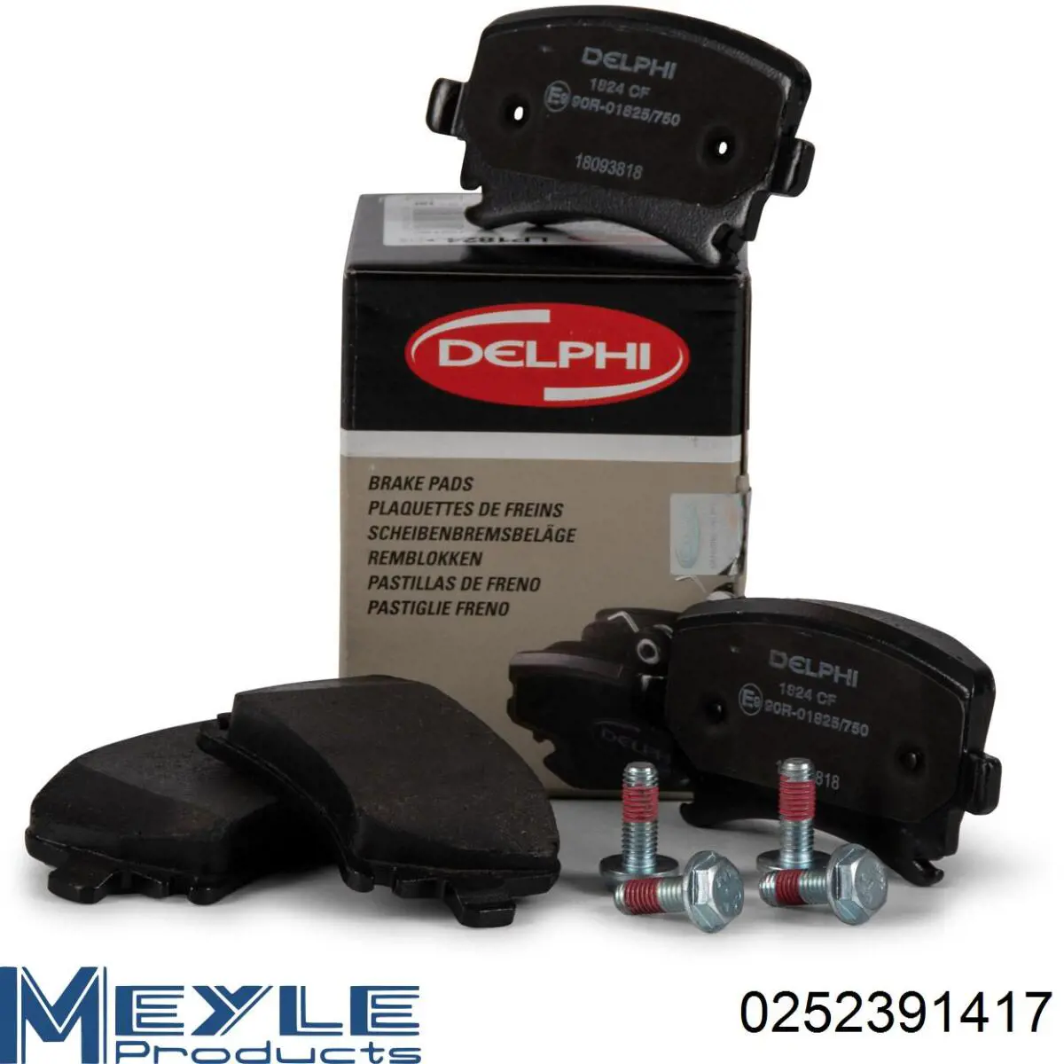 Compre 0252391417 Meyle Sapatas do freio traseiras de disco