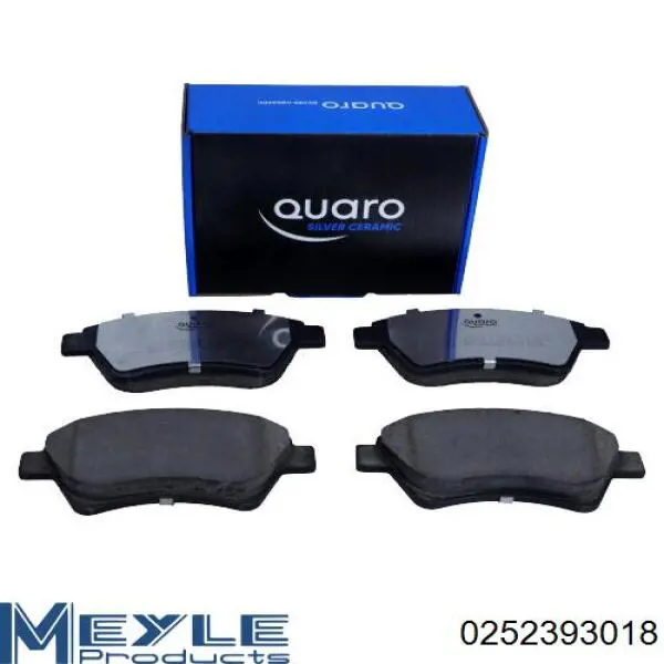 Compre 0252393018 Meyle Sapatas do freio dianteiras de disco
