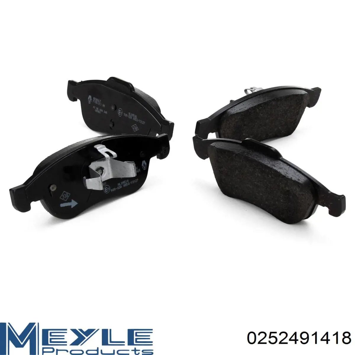 Compre RD3323DB1789 Rider Sapatas do freio dianteiras de disco