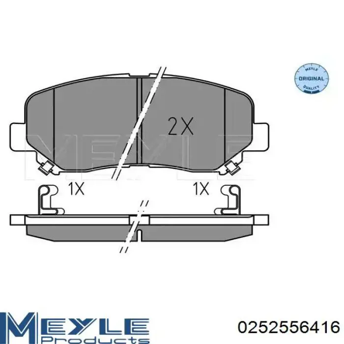 Compre KDY93328ZA9C Mazda Sapatas do freio dianteiras de disco