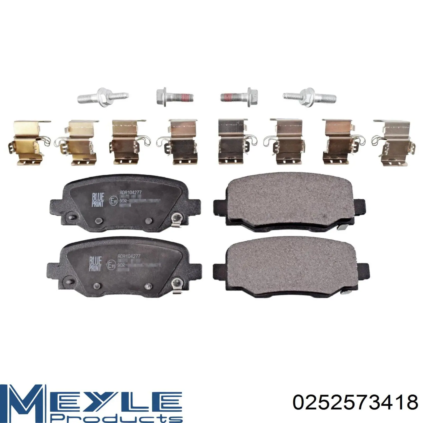 K68159523AC Fiat/Alfa/Lancia Sapatas do freio traseiras de disco