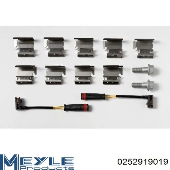Compre 0252919019 Meyle Sapatas do freio traseiras de disco