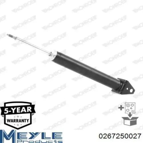 Amortecedor traseiro Meyle 0267250027 preço, a partir de 103,98 USD